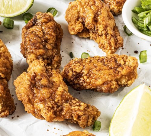 soy garlic chicken wings